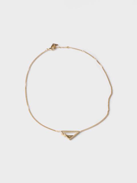 Prada Metal necklace
