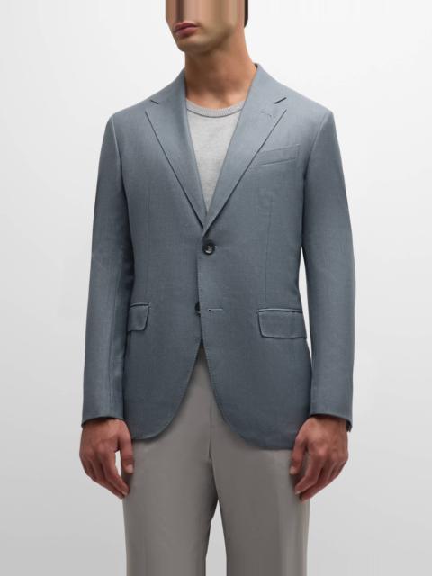 Men's Cashmere-Blend Twill Sport Coat