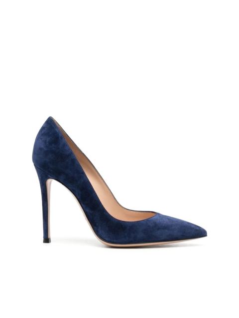 Gianvito Rossi 105mm pointed suede pumps