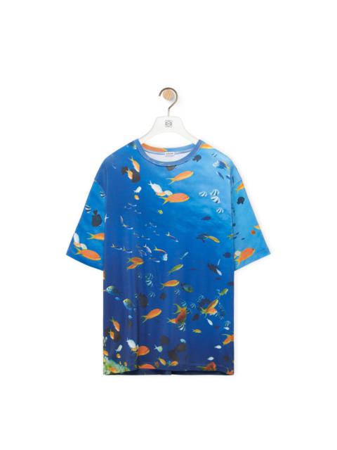 Aquarium T-shirt in cotton