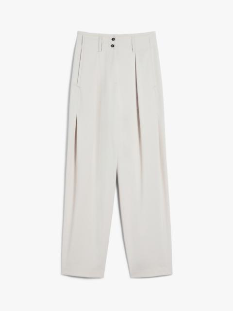 WEEKEND Max Mara DINGEY Wide-leg wool-blend trousers