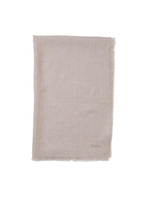 Max Mara Magico fringed scarf