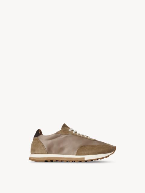 The Row Owen Runner in Suede and Nylon