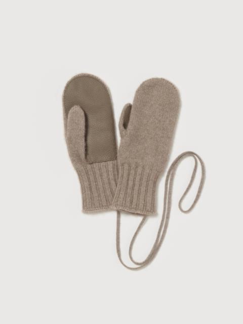 AURALEE BABY CASHMERE KNIT MITTENS