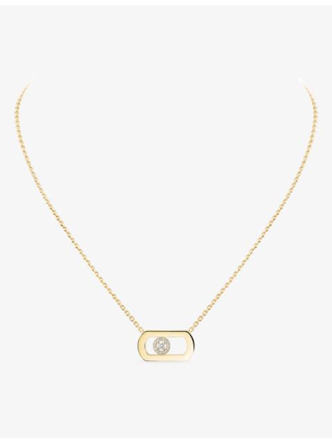 MESSIKA So Move 18ct gold and 0.65ct diamond pendant necklace