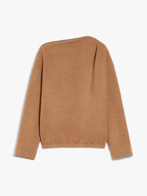 Max Mara OXA Wool and cashmere jersey sweatshirt