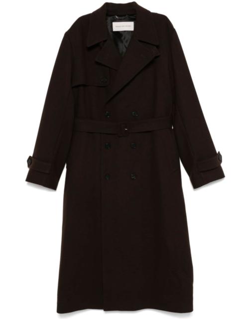 belted trench coat