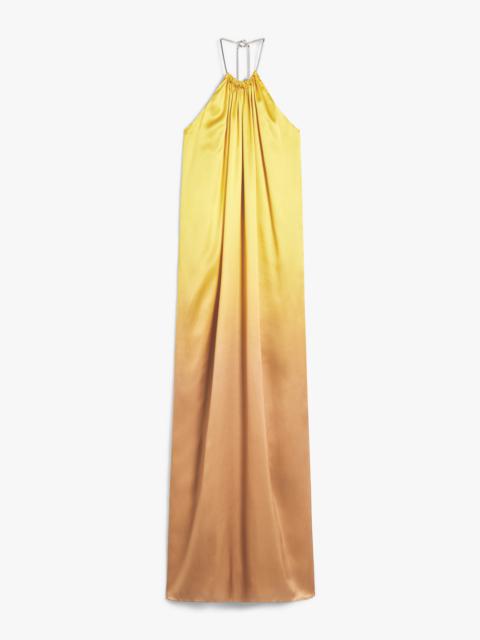 Max Mara DERUTA Gradient silk satin dress