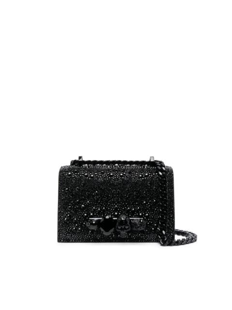 Alexander McQueen mini The Biker Jewelled crossbody bag