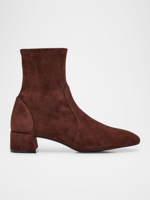 Stuart Weitzman Maeve Suede Booties
