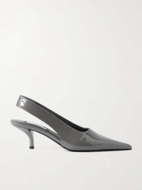 TOTEME Patent-leather Slingback Pumps