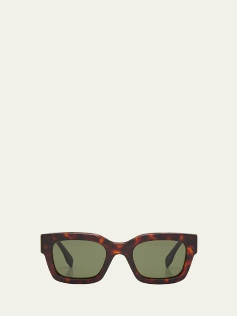 Men's Signature Oval Logo Sunglasses