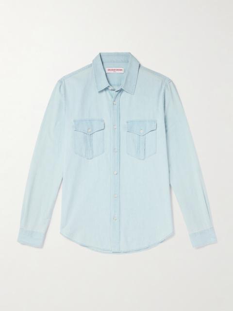 ORLEBAR BROWN Colburn Cotton-Chambray Shirt