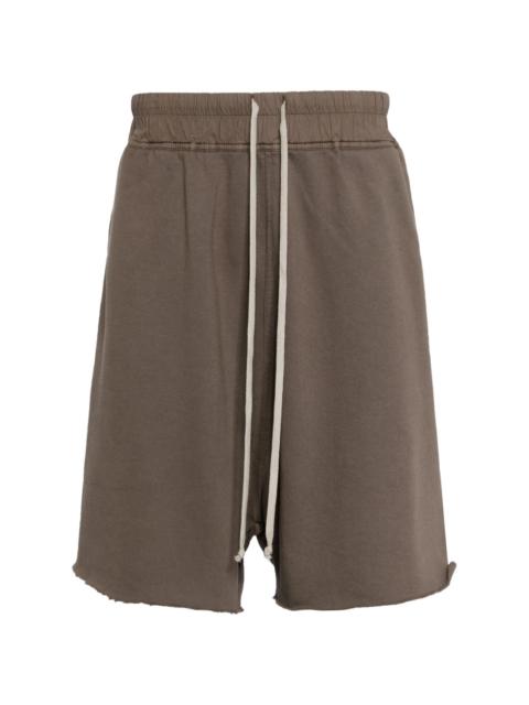 cotton drop-crotch shorts