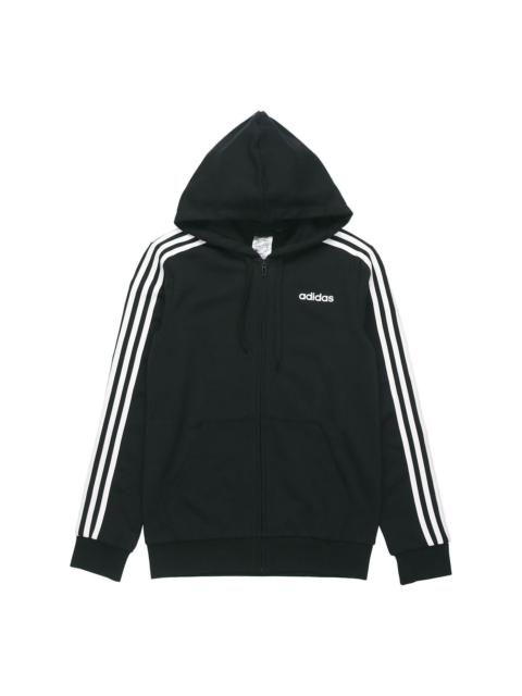 Men's adidas Knit Zipper Jacket Black DQ3102