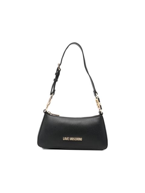 Moschino logo-lettering shoulder bag