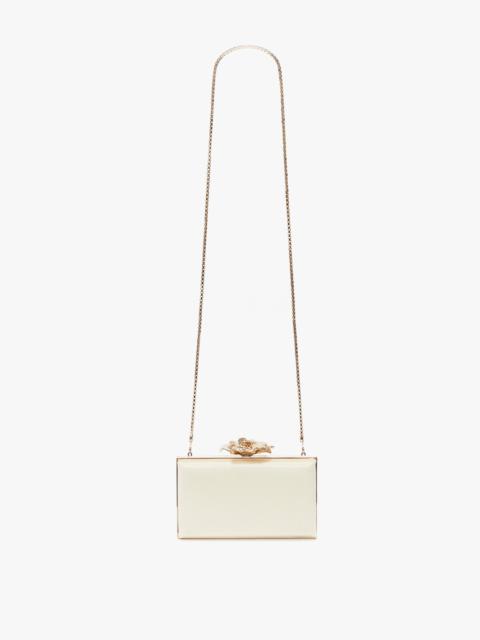 Victoria Beckham Frame Flower Minaudiere in Chamomile