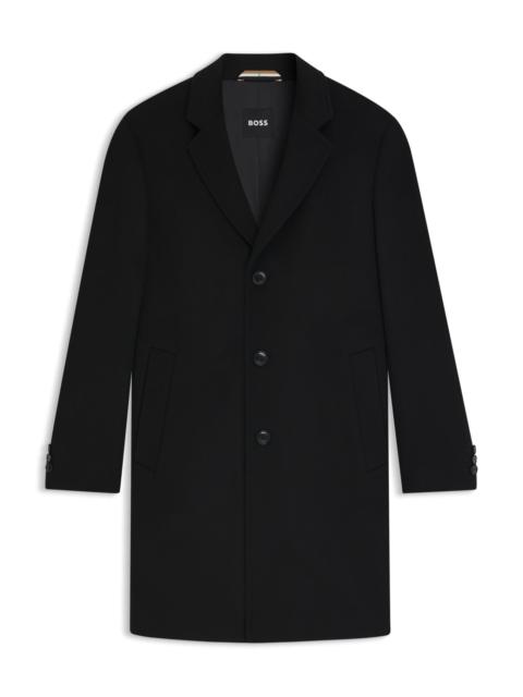 BOSS FORMAL COAT IN A WOOL BLEND