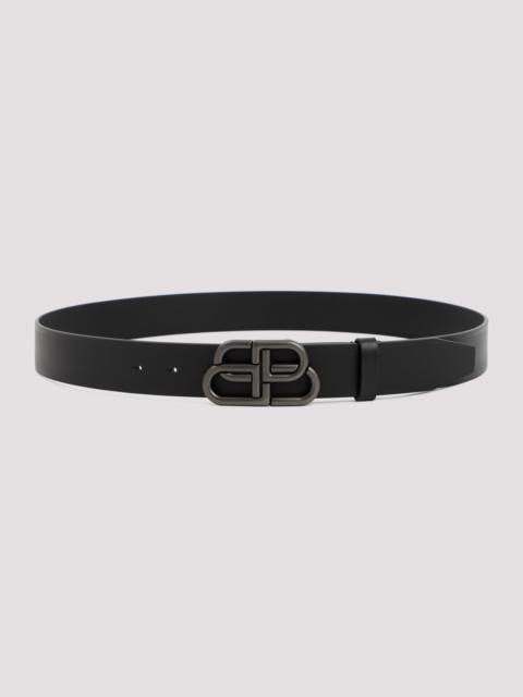 BALENCIAGA Balenciaga BB Leather Belt