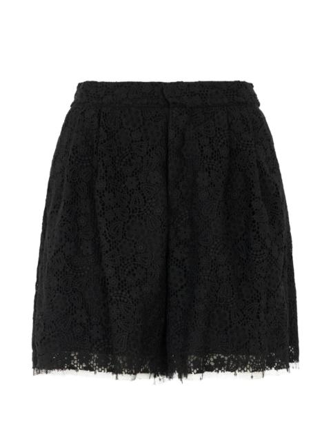 Valentino lace shorts