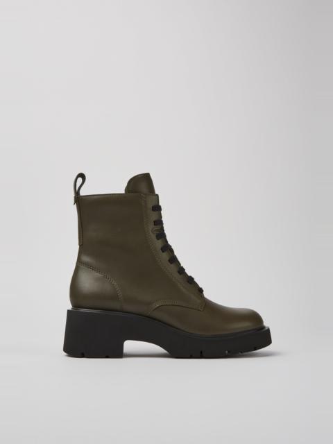 CAMPER Milah Green lace-up boots for women
