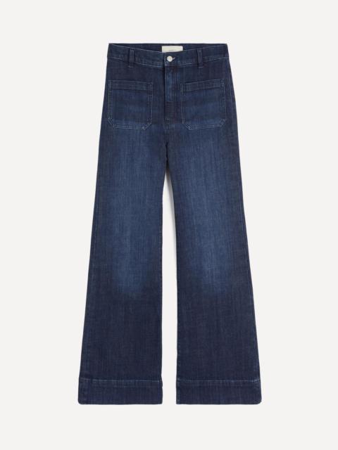 JEANERICA St Monica Wide-Leg Jeans in Midnight Vintage