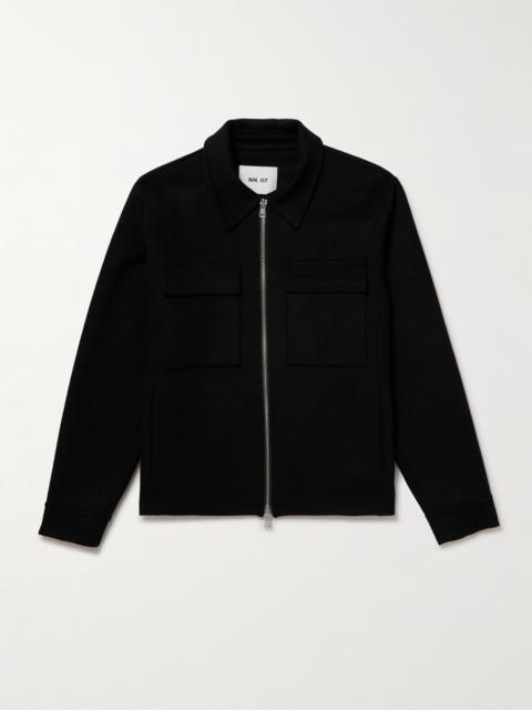 NN07 Alban 8447 Wool-Blend Felt Jacket