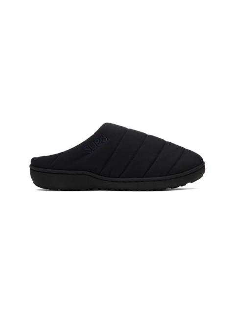A.P.C. Navy SUBU Edition F-Line Slippers