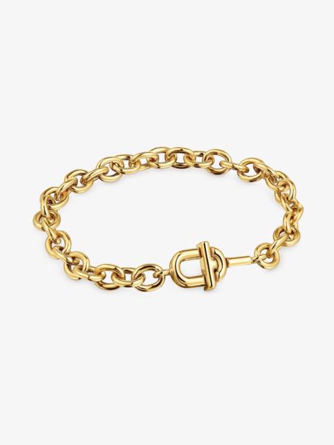 TOUS TOUS MANIFESTO chain bracelet with 18K gold vermeil