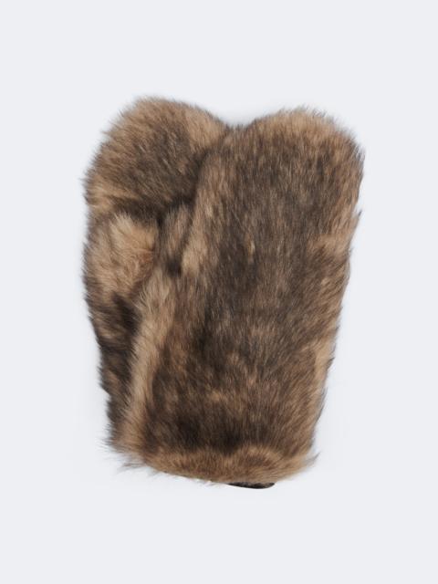 MAGDA BUTRYM Shearling mittens