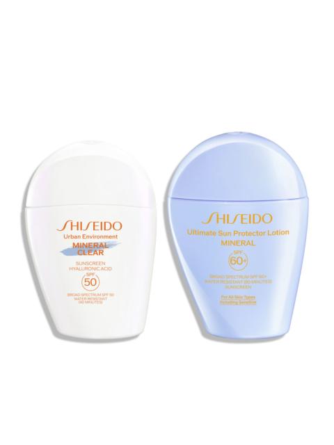 Shiseido Ultimate & Urban Mineral Sunscreen Bundle ($65 Value)