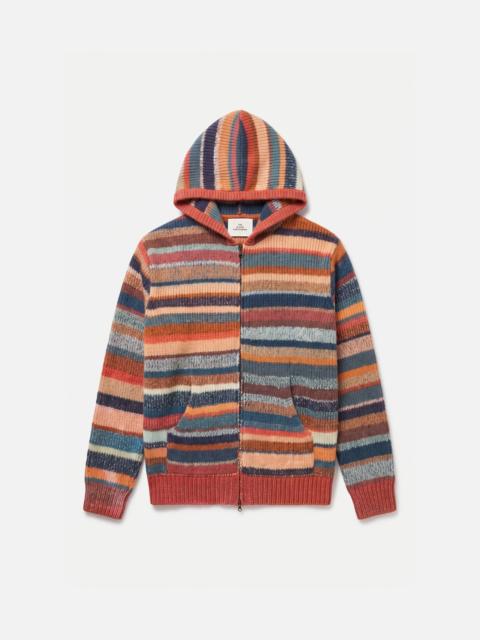 The Elder Statesman NIMBUS SUPER STRIPE HOODIE