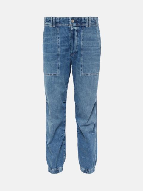 Citizens of Humanity Agni mid-rise twill tapered pants