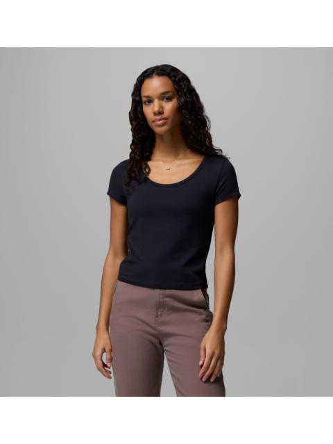 Columbia Women's Pinetown Canyon Rib Short Sleeve T-Shirt