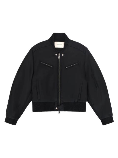 entire studios ARC BOMBER BLACK NYLON