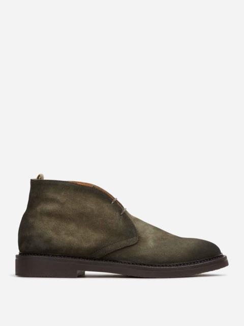 OFFICINE CREATIVE SUEDE LACE-UP SHOES