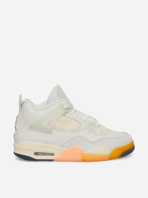 Jordan Women's Air Jordan 4 Retro 'Birds of Paradise' Sneakers Coconut Milk / Bright Mango