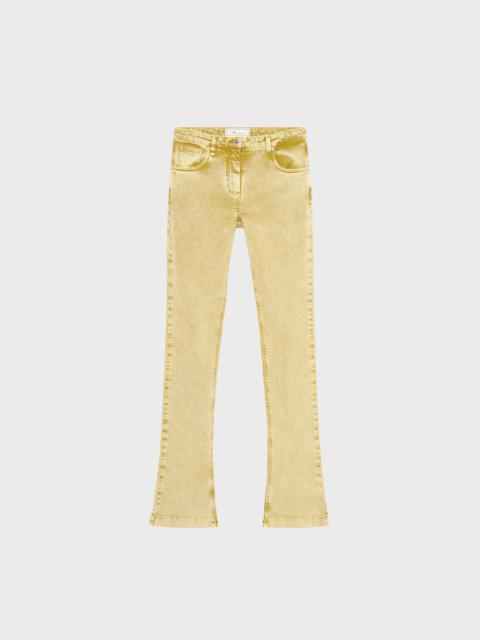 Blumarine COTTON BULL SKINNY JEANS | REVERSIBLE