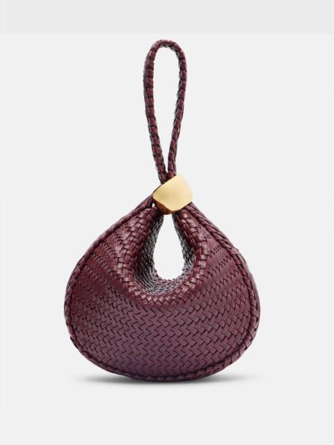 AMANU Zambia woven leather clutch