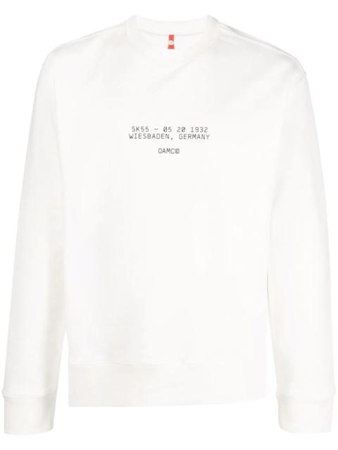 OAMC Audio slogan-print sweatshirt