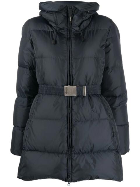 Aspesi belted quilted coat