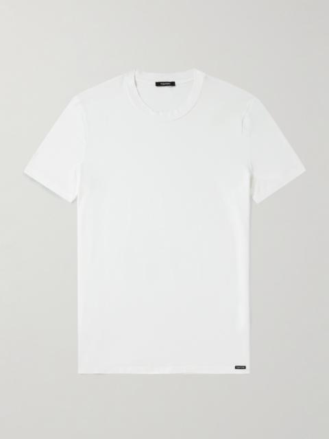 TOM FORD Slim-Fit Stretch Cotton and Modal-Blend T-Shirt