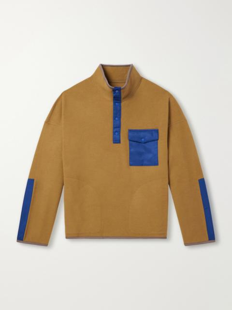 visvim Barlow Wool-Fleece Sweatshirt
