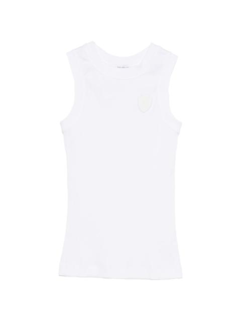 Brunello Cucinelli ribbed appliqué top