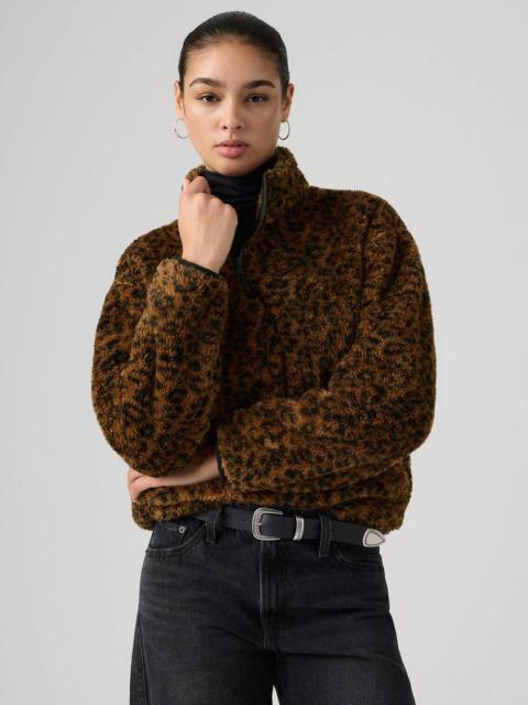 Levi's GEMMA SHERPA QUARTER-ZIP