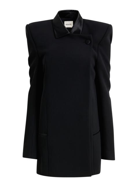 KHAITE Armair Crepe Jacket black