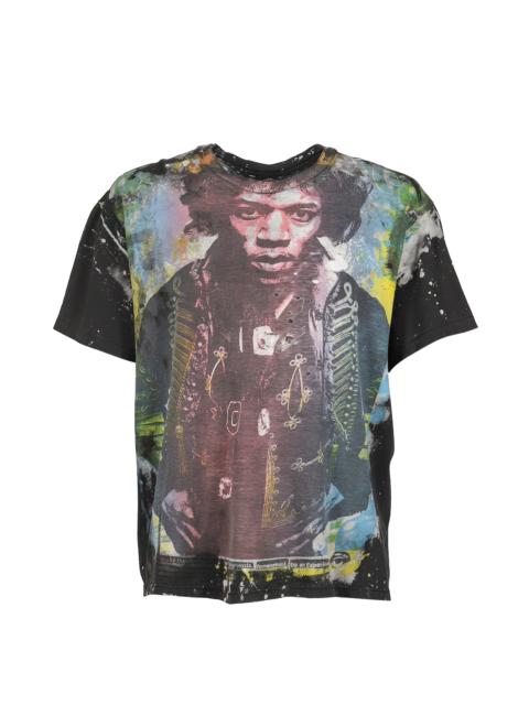 EARTHLING VIP JIMI HENDRIX MOSQUITO HEAD VINTAGE TEE / MULTI