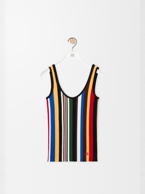 Loewe Tank top in stretch viscose blend
