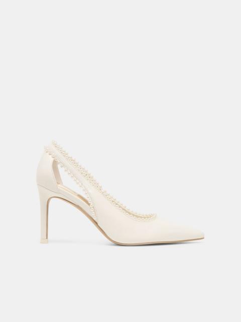 dolce vita KELSON PEARL HEELS TRUE WHITE LEATHER