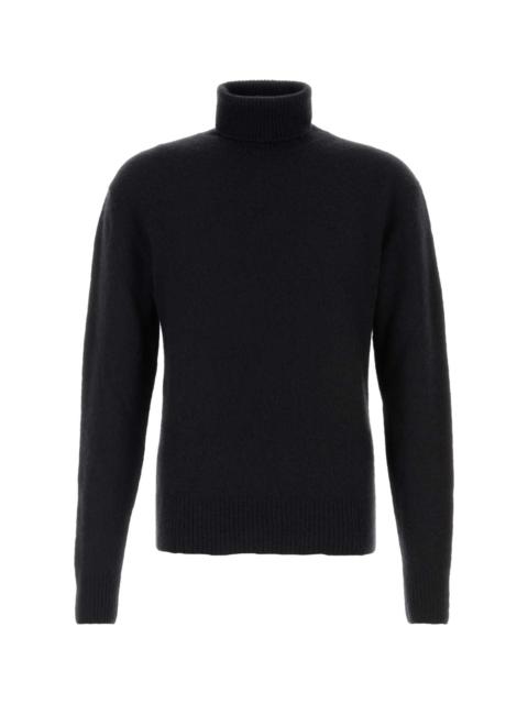 Black Cashmere Blend Sweater